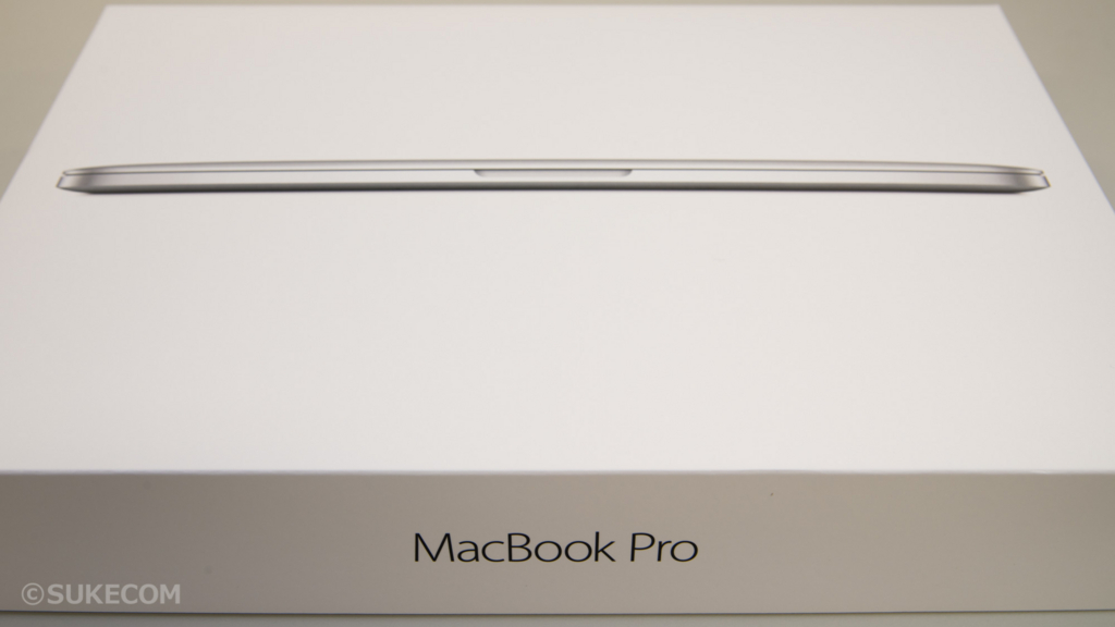 MacBookPro13インチRetinaディスプレイモデルを購入