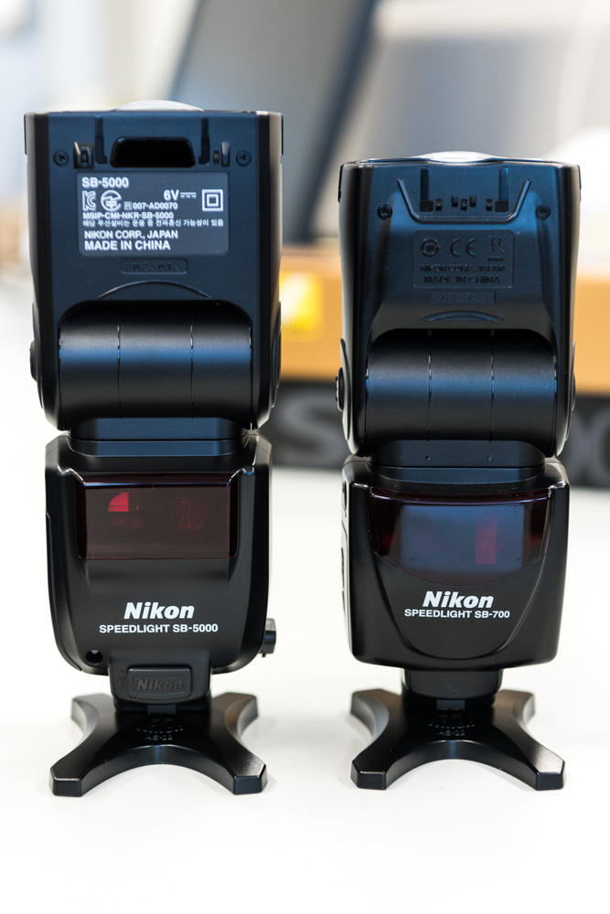 SB-5000とSB-700を比較